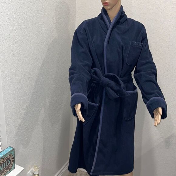 Vintage IZOD two tone blue robe - Picture 1 of 6